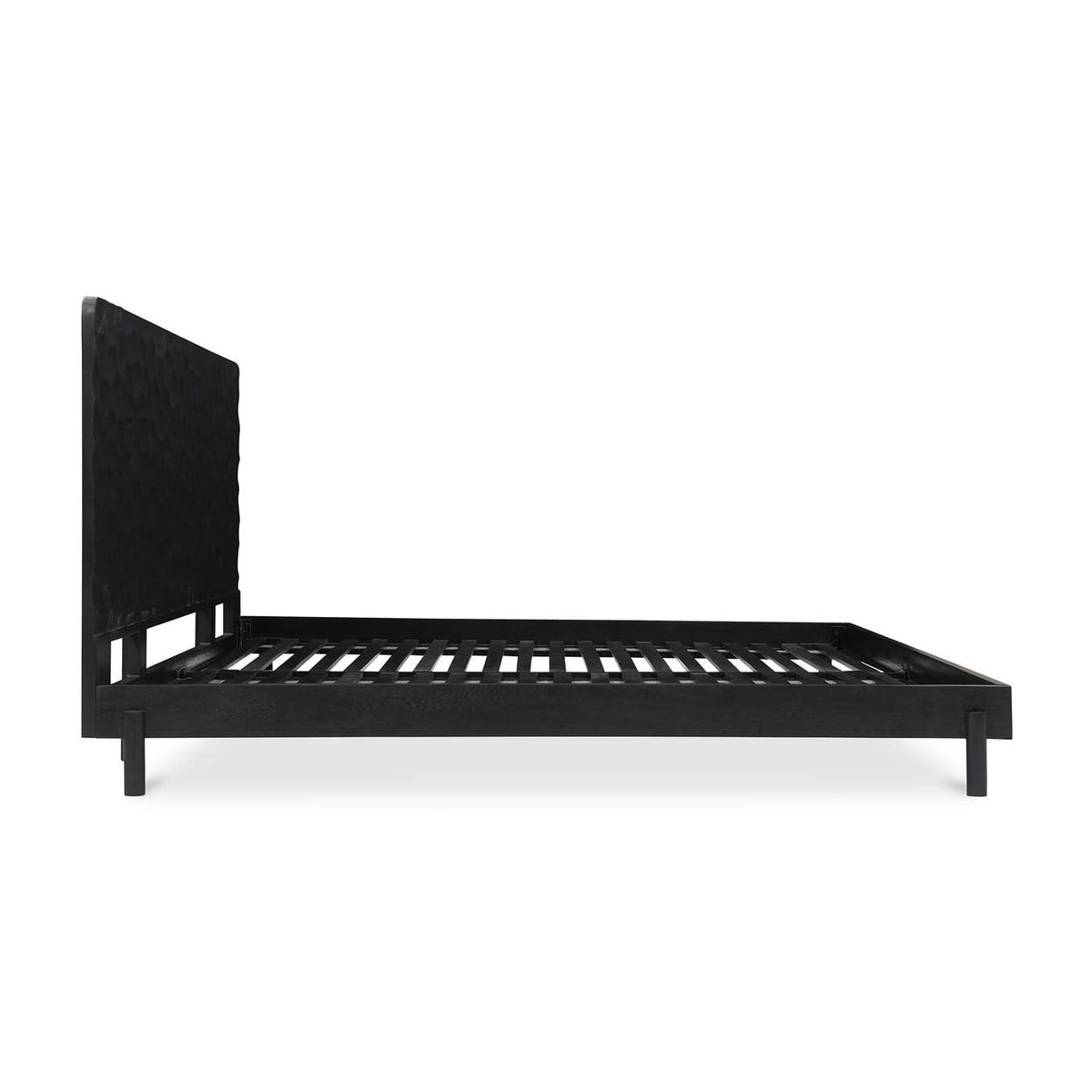 GZ-1160-02-0 Misaki Queen Bed Black