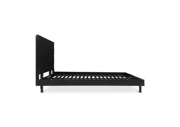 GZ-1160-02-0 Misaki Queen Bed Black