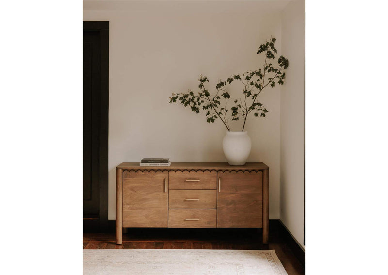 GZ-1164-03 Wiley 3 Drawer Sideboard Vintage Brown