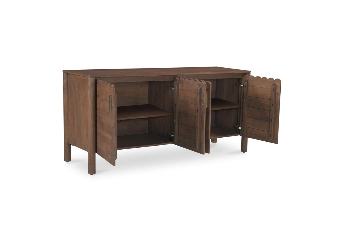 GZ-1165-03 Wiley 4 Door Sideboard Vintage Brown