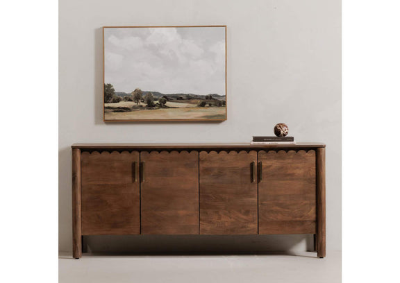 GZ-1165-03 Wiley 4 Door Sideboard Vintage Brown