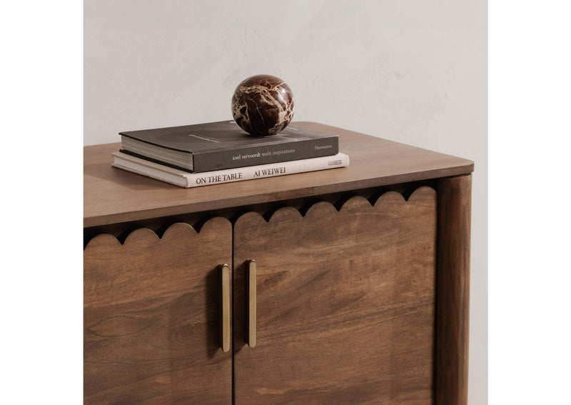 GZ-1165-03 Wiley 4 Door Sideboard Vintage Brown