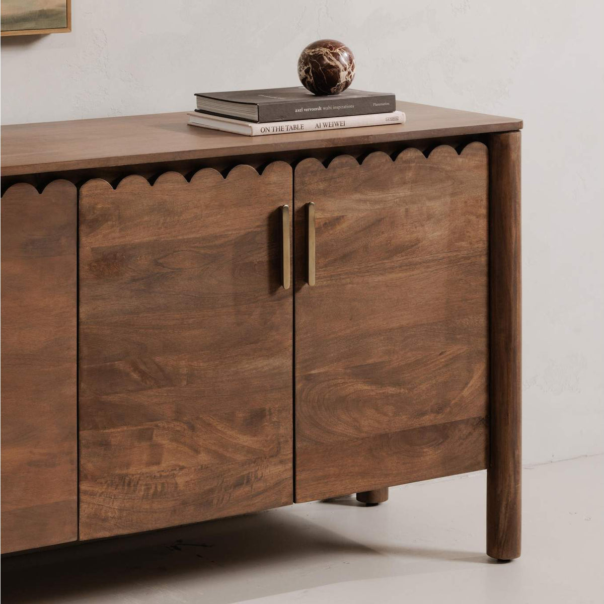 GZ-1165-03 Wiley 4 Door Sideboard Vintage Brown