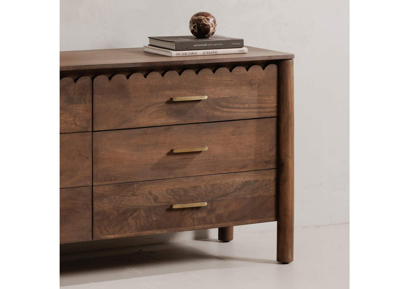 GZ-1170-03 Wiley Dresser Vintage Brown