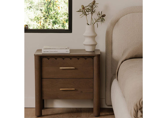 GZ-1171-03 Wiley Nightstand Vintage Brown