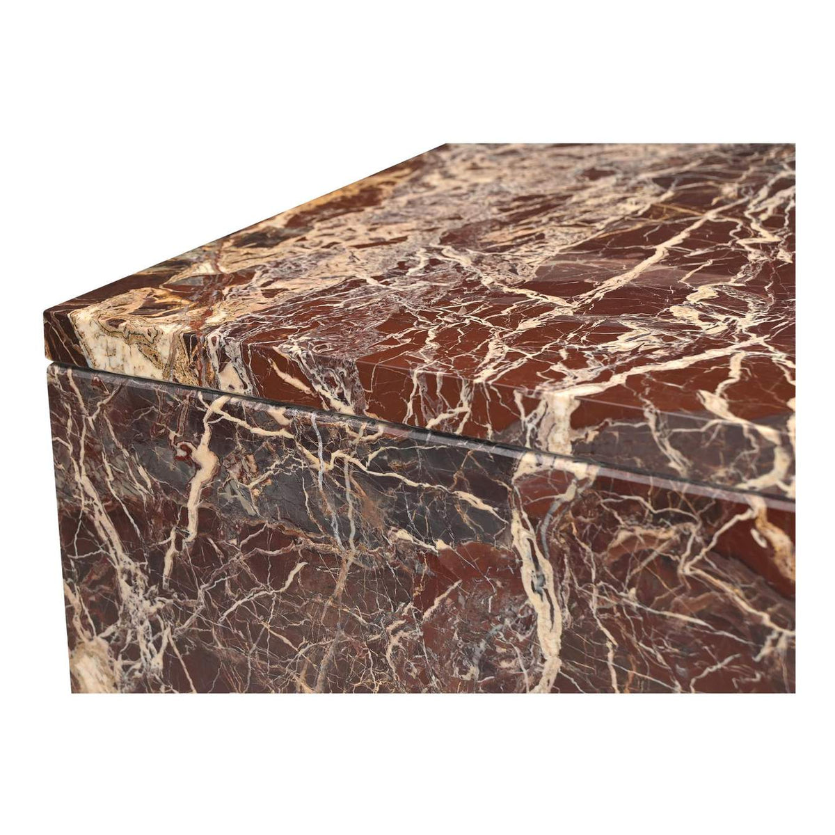 GZ-1182-06-0 Rosa Coffee Table Rosso Levanto Marble