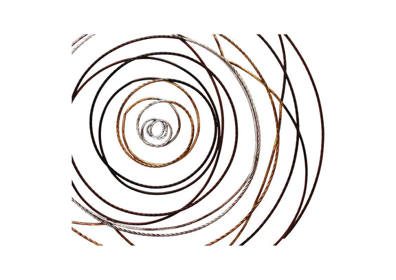 HW-1068-37 Iron Braid Wall Décor Mulitcolor