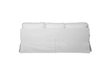 SU-117600-423080 Sunset Trading Horizon T-Cushion Slipcovered Sofa | Warm White
