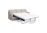 SU-117678-220591 Sunset Trading Horizon Slipcovered Sleeper Sofa with Reversible Chaise| Light Grayÿ