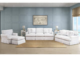 SU-117600-423080 Sunset Trading Horizon T-Cushion Slipcovered Sofa | Warm White
