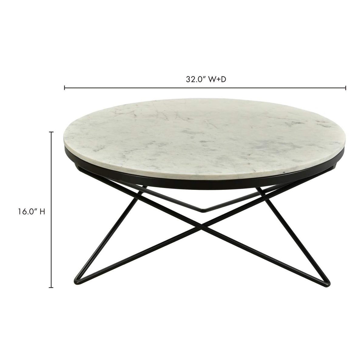 IK-1002-02 Haley Coffee Table Black