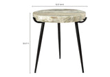 IK-1008-21 Brinley Accent Table Marble