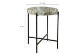 IK-1010-21 Cirque Accent Table Light Brown