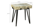 IK-1011-21 Alpert Accent Table Light Brown