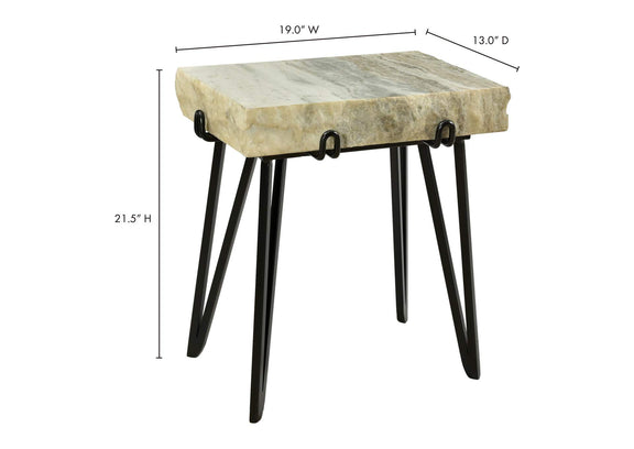 IK-1011-21 Alpert Accent Table Light Brown