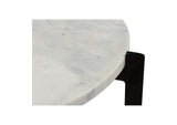 IK-1018-18 Melanie Accent Table White