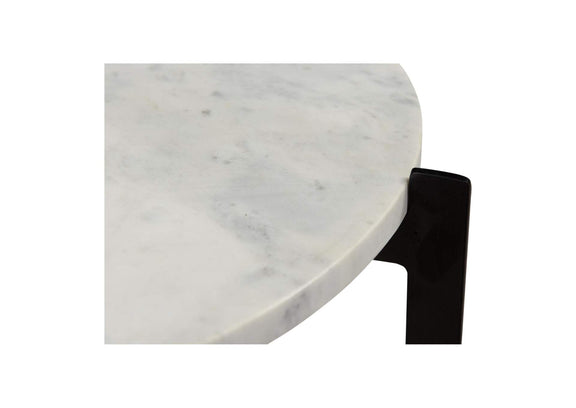 IK-1018-18 Melanie Accent Table White