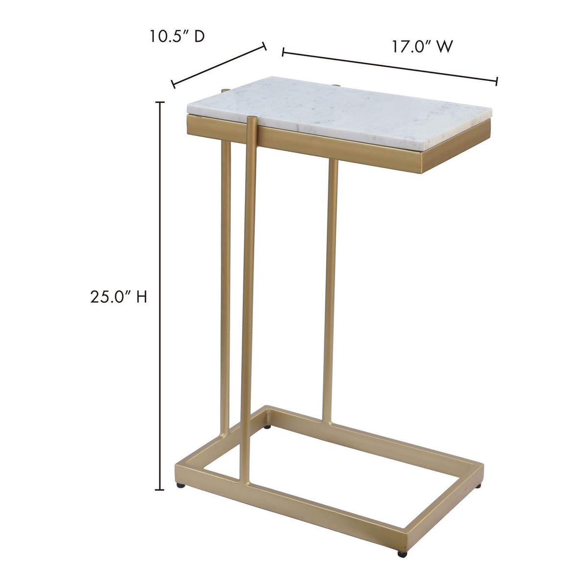 IK-1019-18 Sulu C Table White