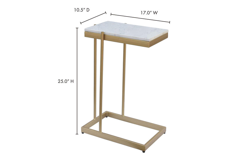 IK-1019-18 Sulu C Table White