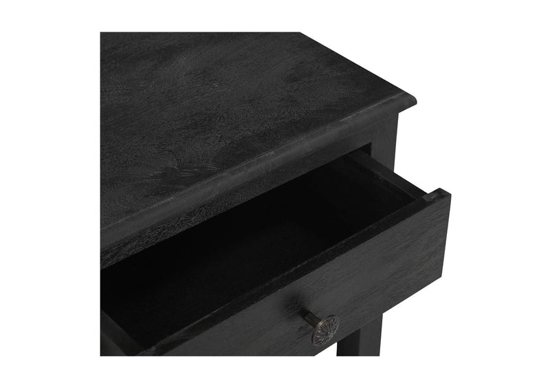 IK-1037-02 Corrine Nightstand Antique Black