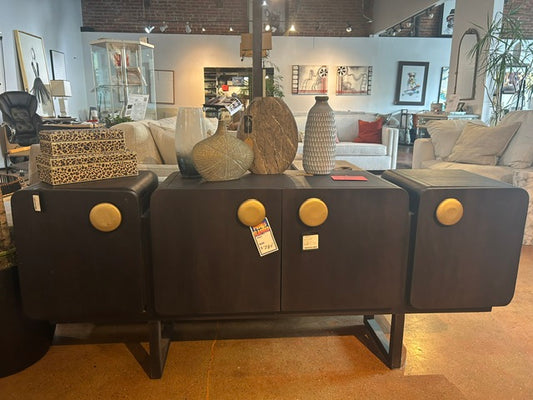 Modern Black Sideboard