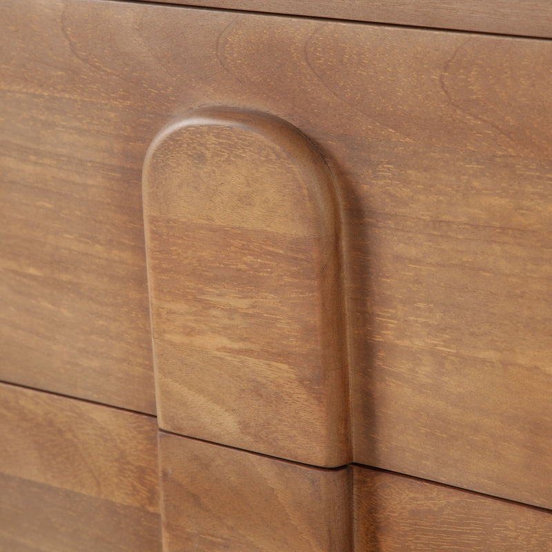 Indigo Solid Wood 2-Drawer Night Stand/End Table