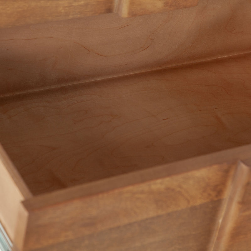 Indigo Solid Wood 2-Drawer Night Stand/End Table