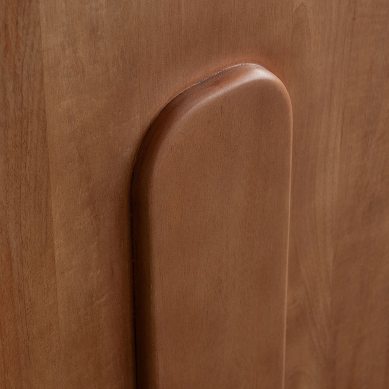 Indigo Solid Wood 3-Door Sideboard