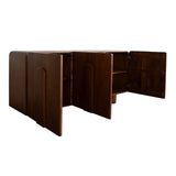 Indigo Solid Wood 3-Door Sideboard