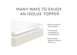 IS25KK45GT 2.5" Gel Memory Foam Mattress Topper - King