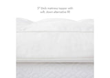 IS30KKDAFB 3" Down Alternative Mattress Topper - King