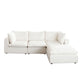 Ivy 4-Piece Reversible Modular Chaise Sectional