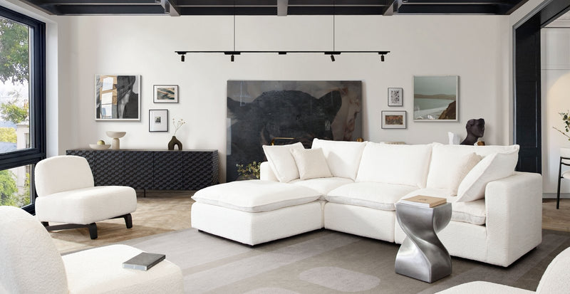 Ivy 4-Piece Reversible Modular Chaise Sectional