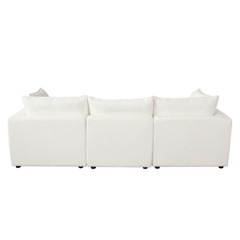 Ivy 4-Piece Reversible Modular Chaise Sectional