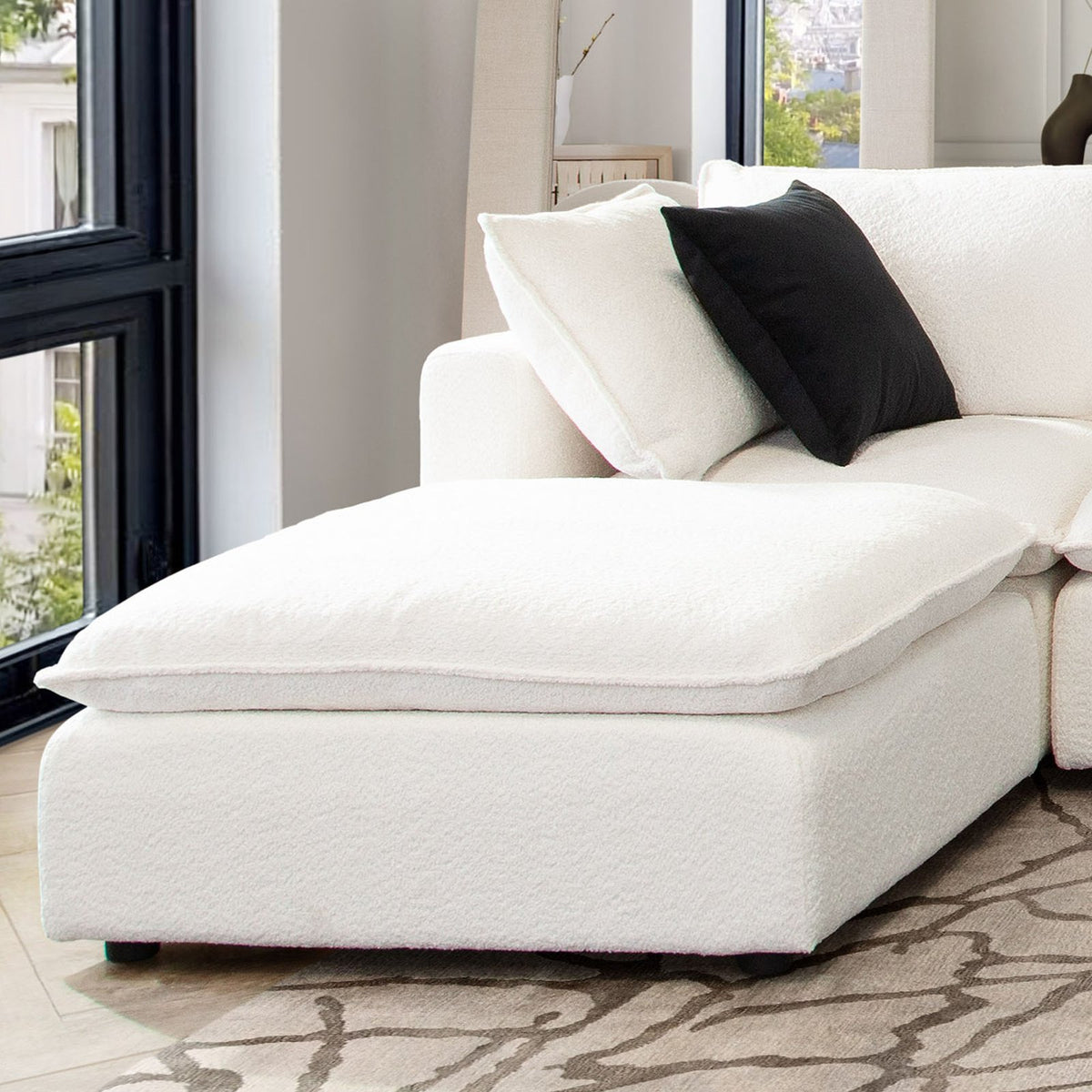 Ivy Square Ottoman