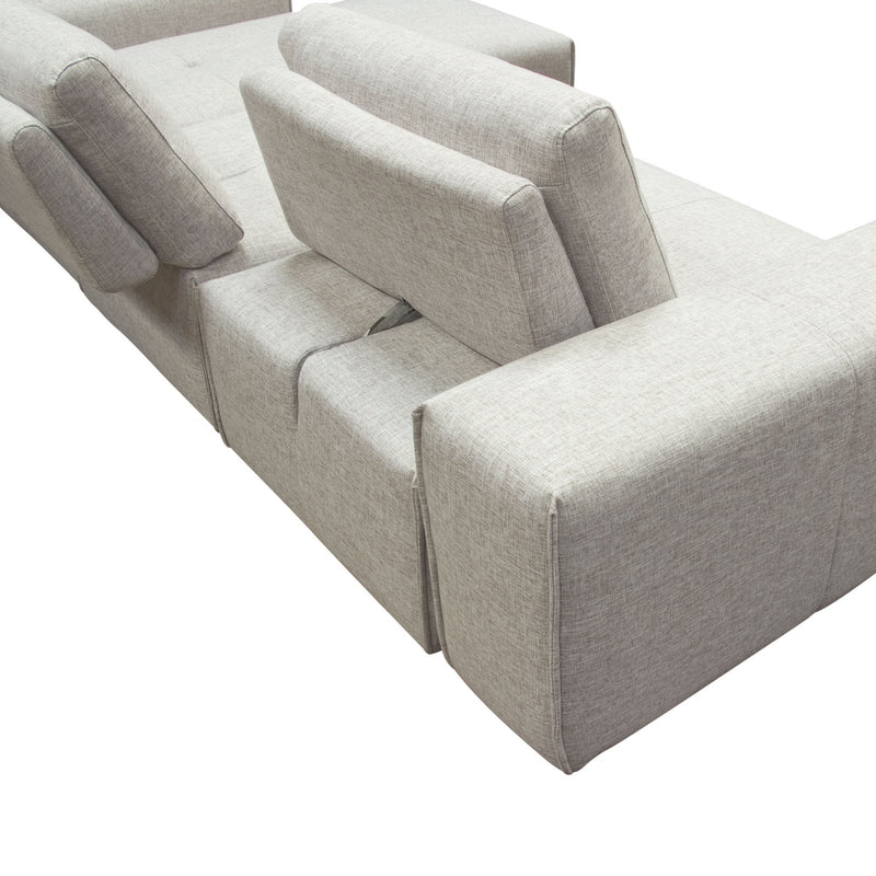 Jazz Modular 3-Seater Chaise Sectional