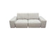 JAZZ2AC2ARLB Jazz Modular 2-seater With Adjustable Backrests In Light Brown Fabric