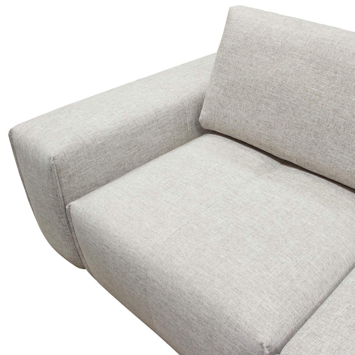 JAZZ4AC1SC2ARLB Jazz Modular 5-seater Corner Sectional With Adjustable Backrests In Light Brown Fabric