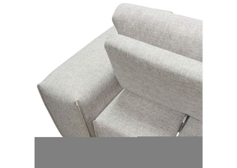 JAZZ4AC1SC2ARLB Jazz Modular 5-seater Corner Sectional With Adjustable Backrests In Light Brown Fabric