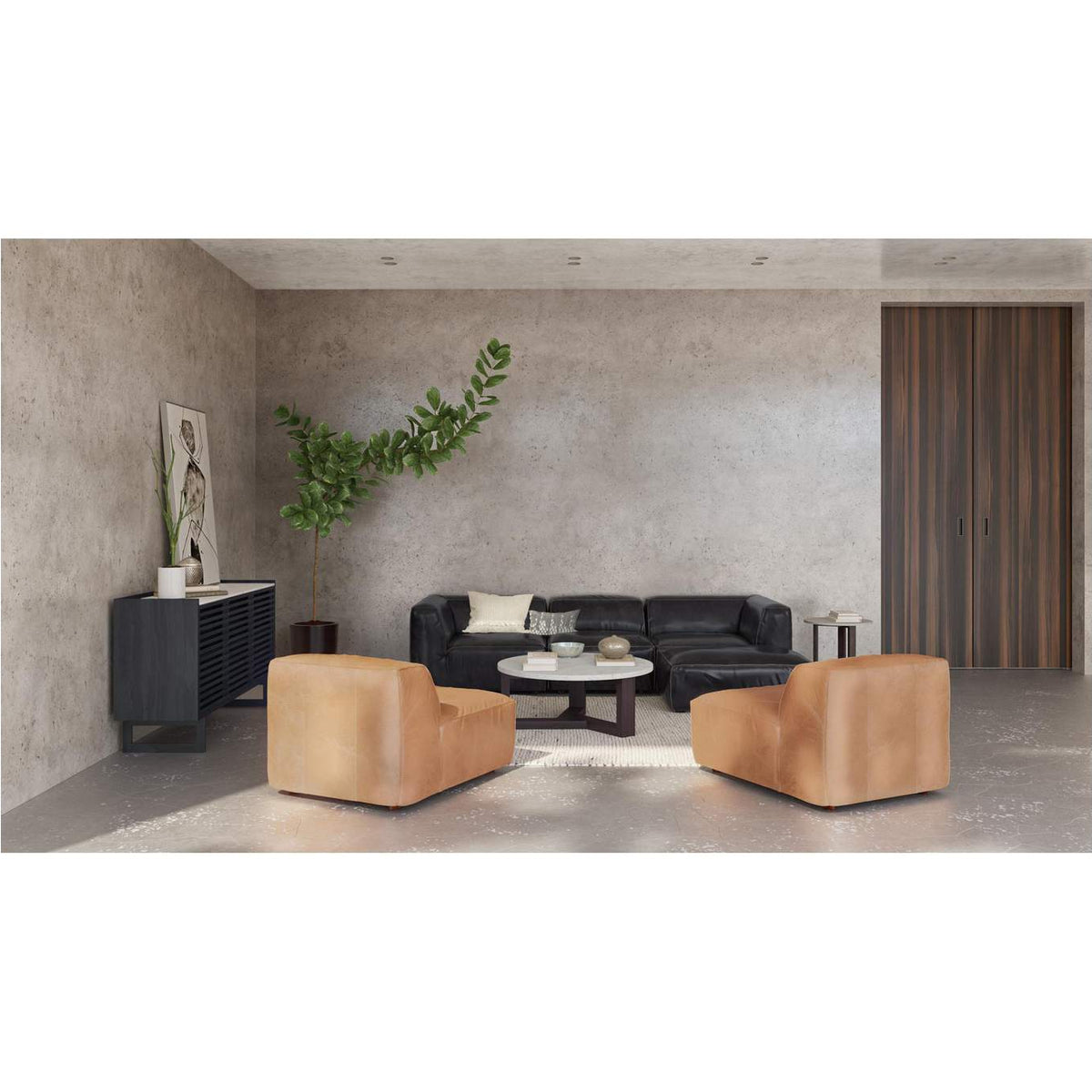 JD-1020-07-0 Jinxx Coffee Table Charcoal Grey