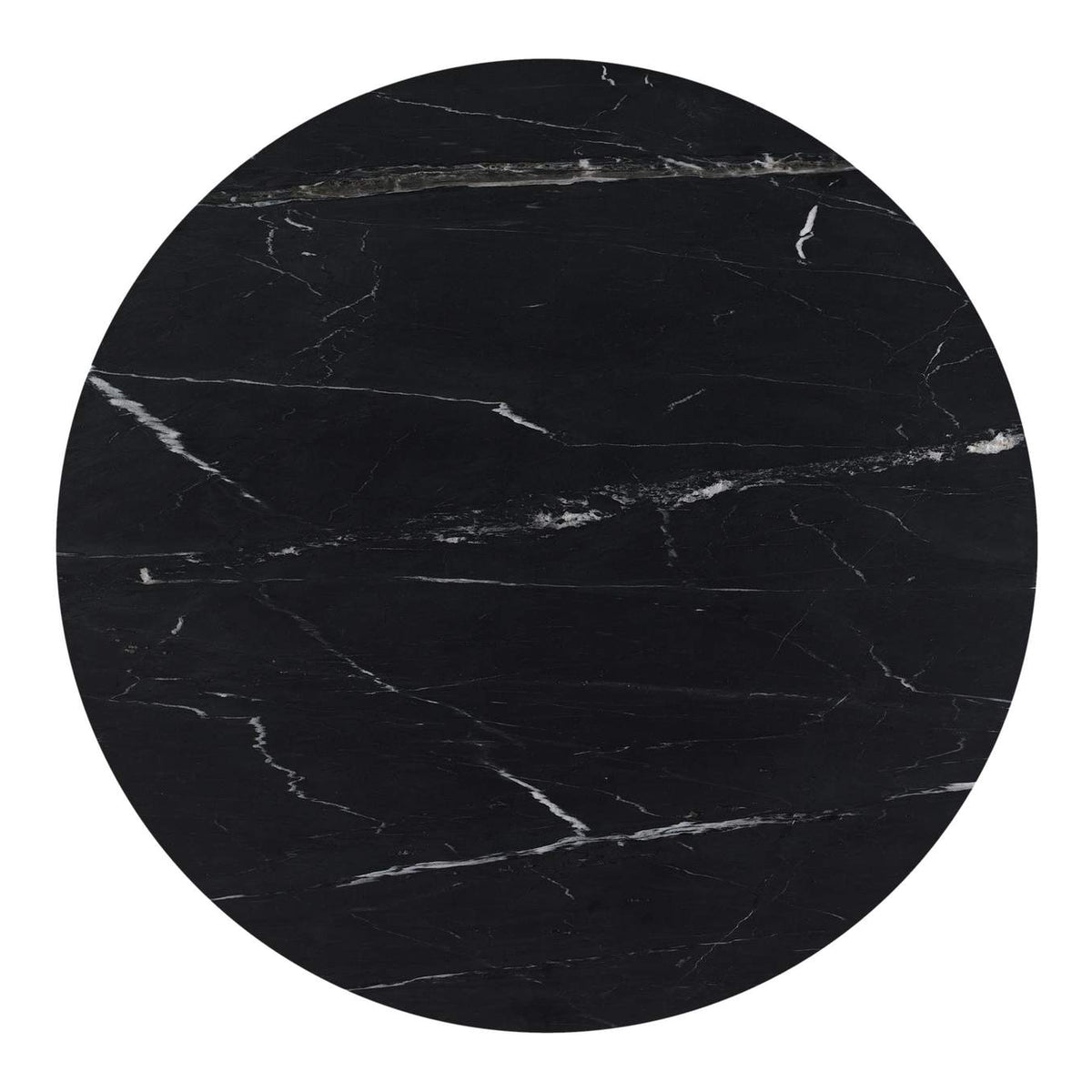 JD-1034-02-0 Tower Dining Table Black Marble