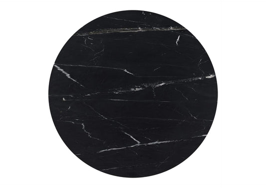 JD-1034-02-0 Tower Dining Table Black Marble