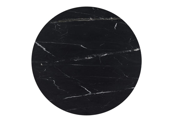 JD-1034-02-0 Tower Dining Table Black Marble