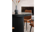 JD-1034-02-0 Tower Dining Table Black Marble