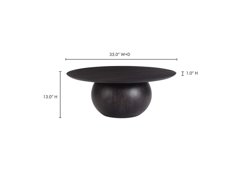 JD-1035-02-0 Bradbury Coffee Table Black
