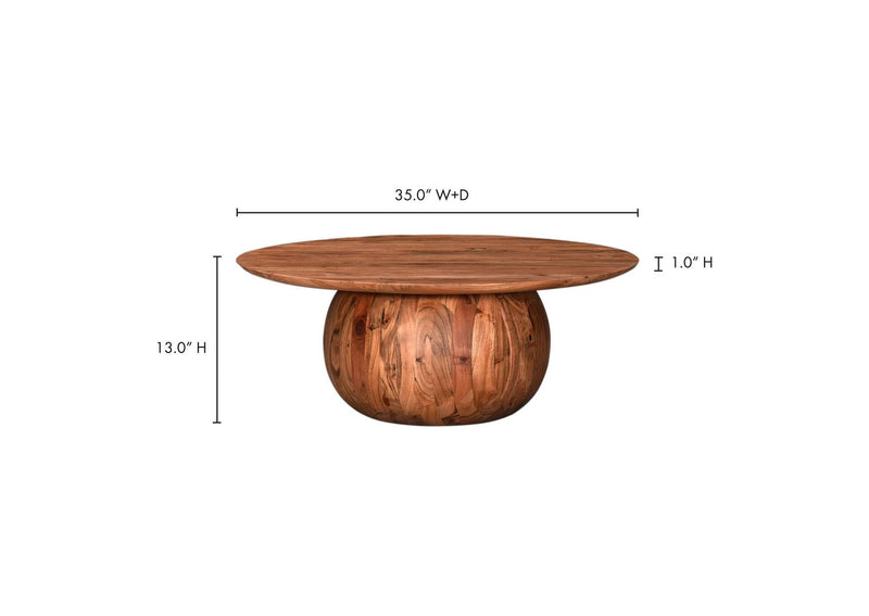JD-1035-03-0 Bradbury Coffee Table Natural