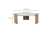 JD-1037-18-0 Dala Coffee Table White