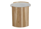 JD-1038-18-0 Dala Side Table White