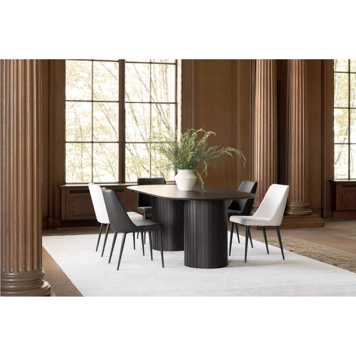 JD-1045-02-0 Povera Dining Table Black