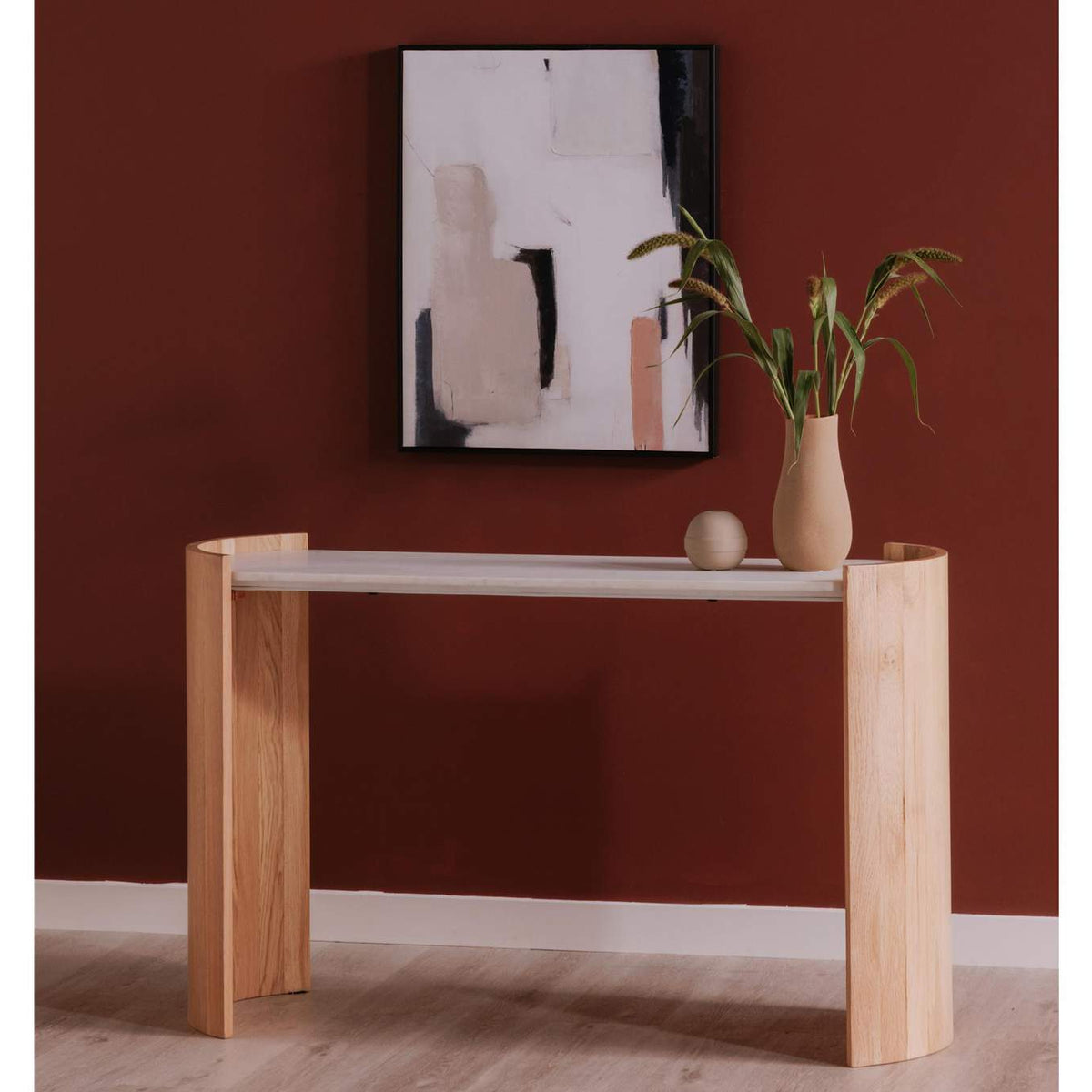 JD-1046-24-0 Dala Console Table White